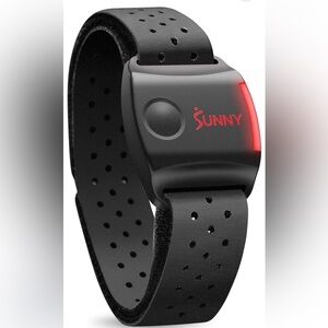 Sunny Health & Fitness SunnyFit HR200 Heart Rate Monitor Step Counter NEW